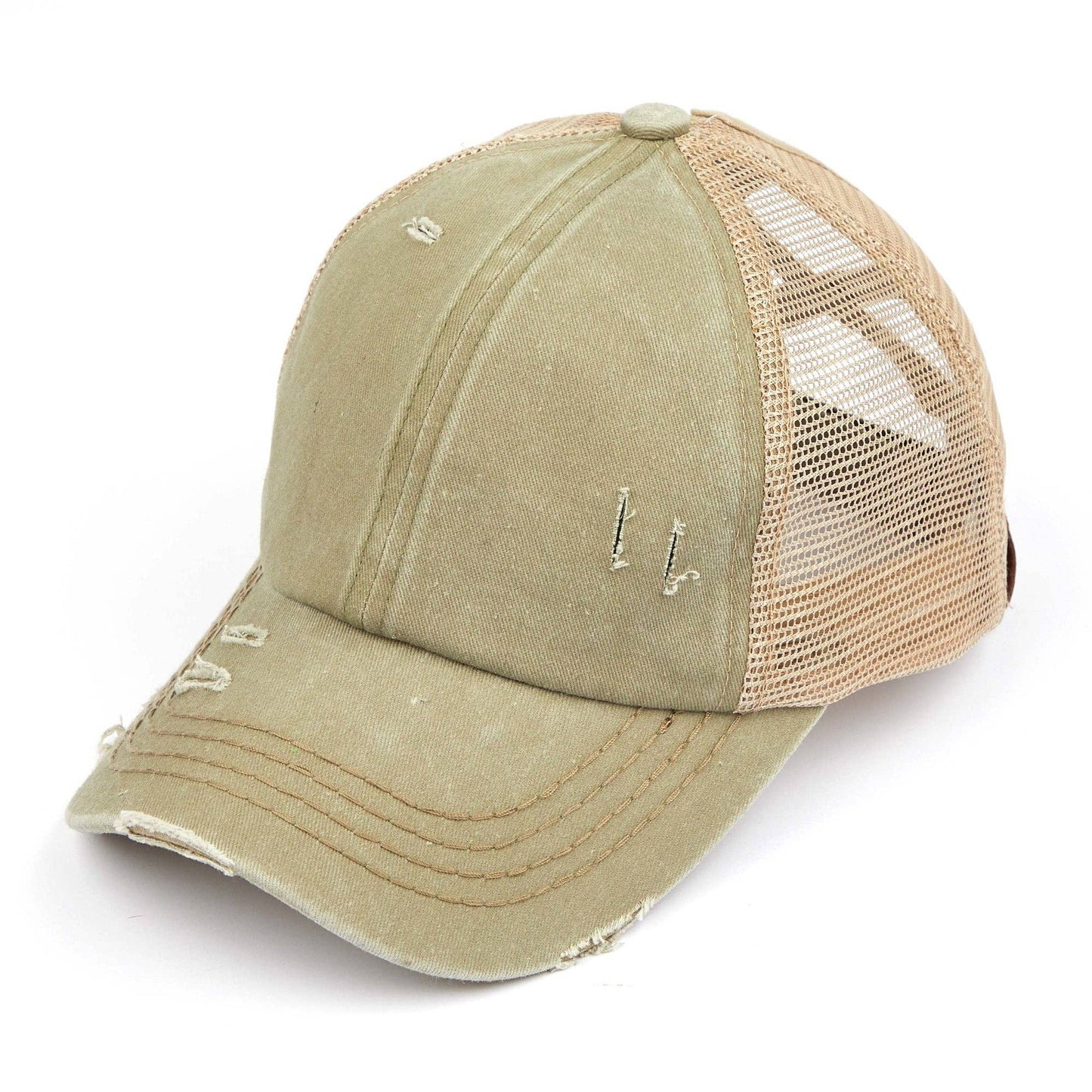 CC Multi Level Criss-Cross Pony Cap