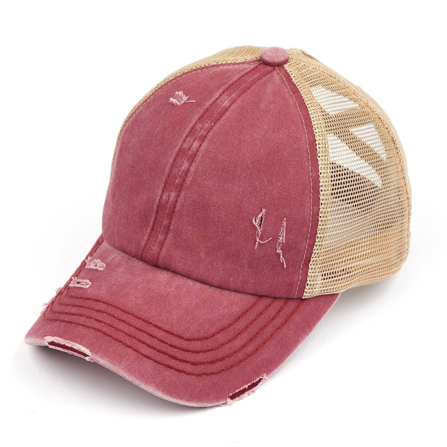 CC Multi Level Criss-Cross Pony Cap