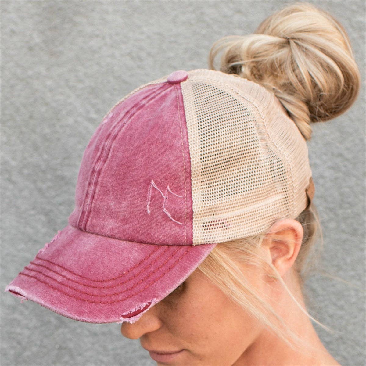 CC Multi Level Criss-Cross Pony Cap