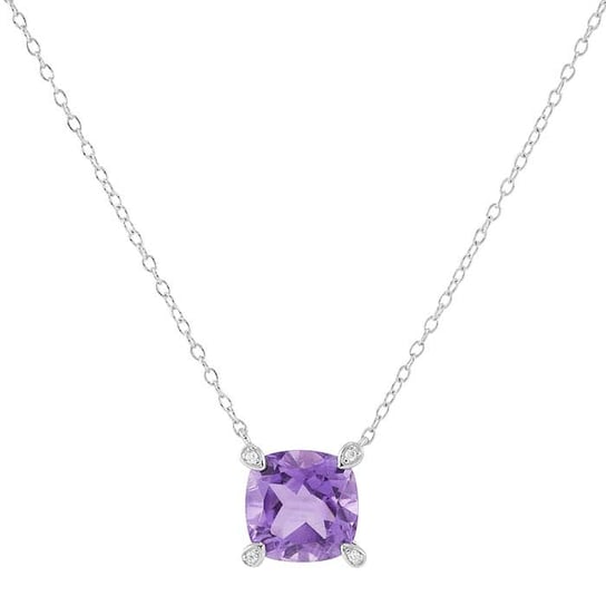 Sterling Silver Amethyst Necklace