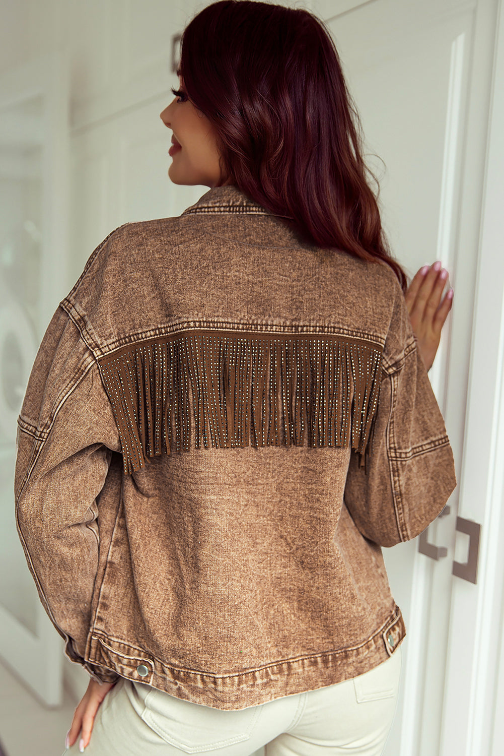 Brown Denim Jacket