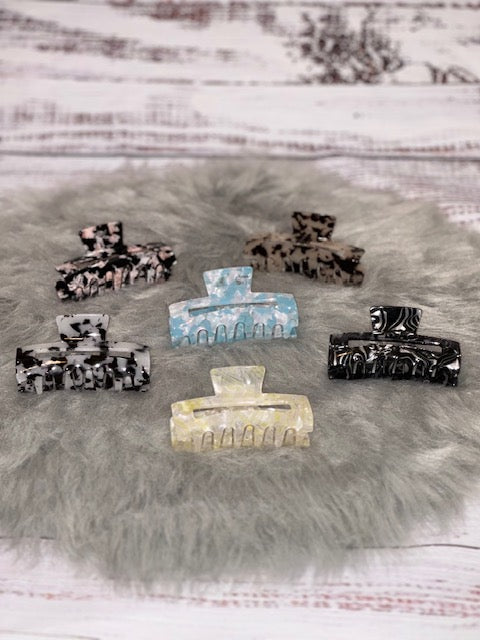 Rectangular Claw Clips