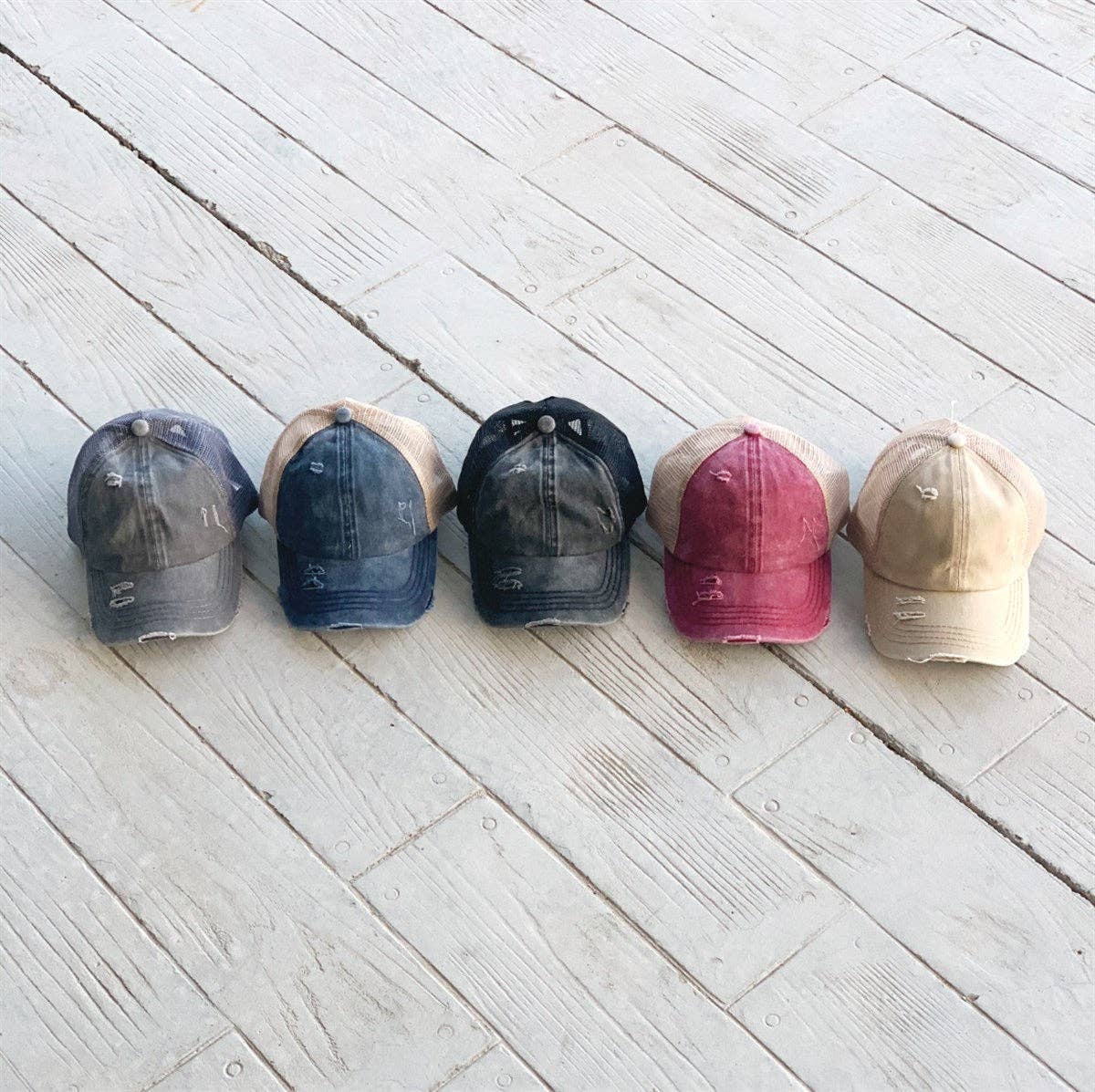 CC Multi Level Criss-Cross Pony Cap