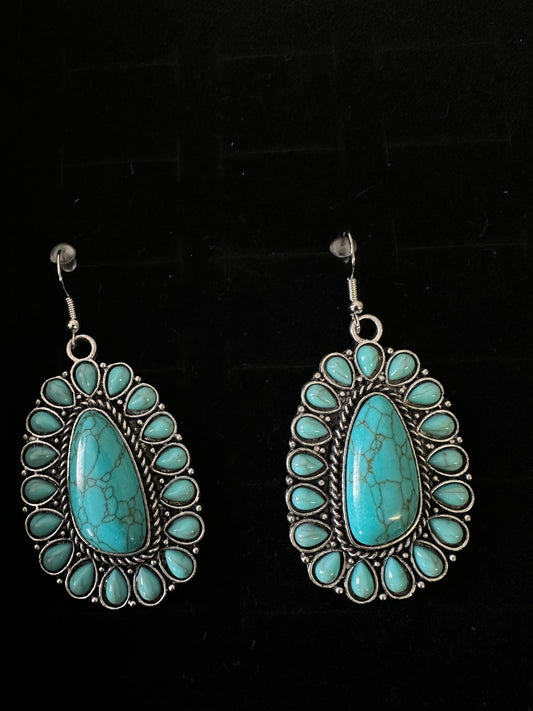 Turquoise Dangle Earrings