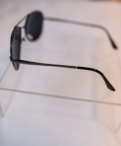 Aviator Gun Metal Glasses