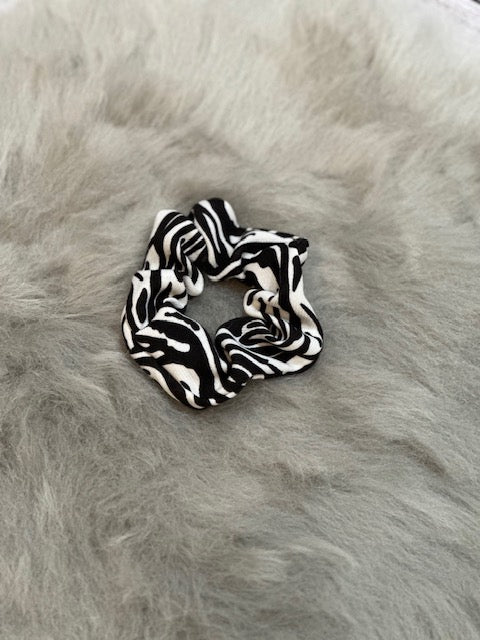 Zebra Scrunchies