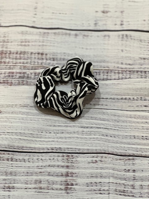 Zebra Scrunchies